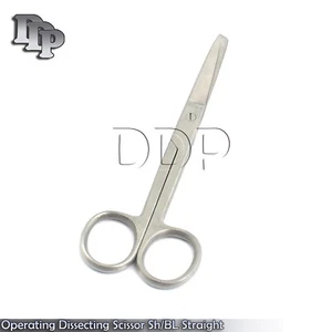 2 Pieces Of Operating Scissor 6"Sharp Blunt Straight Surgical Instruments - Bild 1 von 3