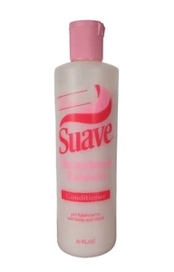 Vintage 80's Suave Strawberry Essence Hair Conditioner 16 oz 100% Oil Free Prop - Picture 1 of 6