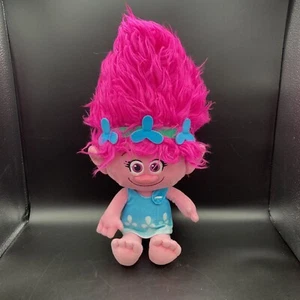 DreamWorks 2016 Poppy Pink Hair 18" Plush Troll Doll From the Trolls Movie - Imagen 1 de 9