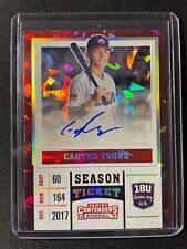 2017 Panini Elite Extra Edition Carter Young Cracked Ice Autograph #05/24!!!