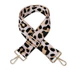 Leopard Print Adjustable Handbag Shoulder Strap Replacement with Swivel Hooks