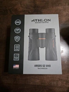 Athlon Argos Gen II UHD 10x42 Binoculars - Black (114011) - Picture 1 of 3
