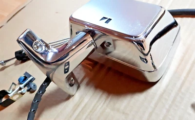 AMC Jeep Eagle Concord 3738709 ca. 81-88 Spiegel Außenspiegel Chrom Seilzugverst - Bild 1 von 4