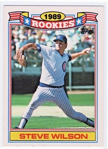 1990 Topps Glossy 1989 Rookies Commemorative Set Steve Wilson 32 of 33