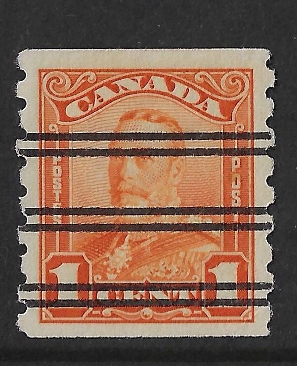CANADA NO 160xx, KING GEORGE V, SCROLL ISSUE PRE-CANCEL, VF USED , (KF476) - Image 1 of 1
