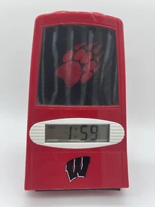 The Rocking Clock Thought Works Wisconsin Badgers NCAA Tested Works Great - Picture 1 of 9