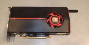 AMD ATI RADEON HD 5770 1GB GDDR5 P/N 7120185001G As pictured: Working - Picture 1 of 11
