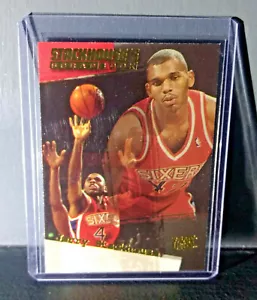 1995-96 Jerry Stackhouse Fleer Ultra Stackhouse's Scrapbook #S-4 Basketball Card - Picture 1 of 6