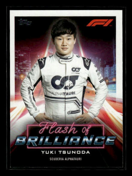 2022 Topps Formula 1 - Yuki Tsunoda #FOB-YT for sale | eBay