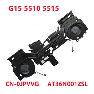 Ventilador de refrigeración GPU con disipador térmico CN-0JPVVG JPVVG PARA COMPUTADORA PORTÁTIL Dell G15 5510 5515 - Imagen 1 de 3