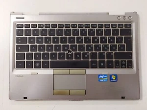 HP Elitebook 2560p Carcasa reposamanos + teclado, Palmrest + Keiboard OK - Imagen 1 de 3