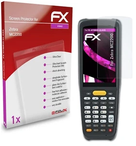 atFoliX Pellicola Vetro per Zebra MC2200 9H Armatura di protezione - Picture 1 of 5