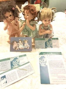 Laura Lee Wambach 8" Resin 3 Doll Set Limited ED 1000 Signed Numbered COA Tags - Picture 1 of 11