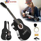 38 inch Acoustic Beginner Guitar Starter Bundle Kit & Accessories Kid Gift W/Bag