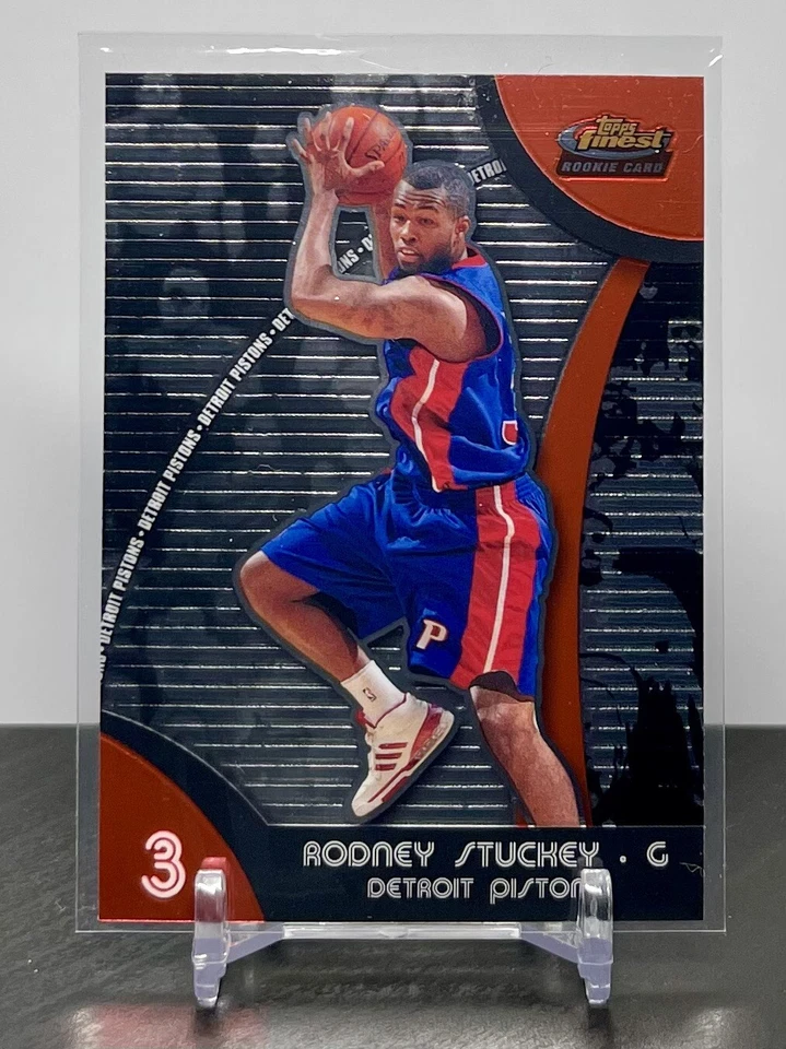 Rodney Stuckey 2008-09 Topps Finest Rookie RC #99 Detroit Pistons - Image 1 of 1
