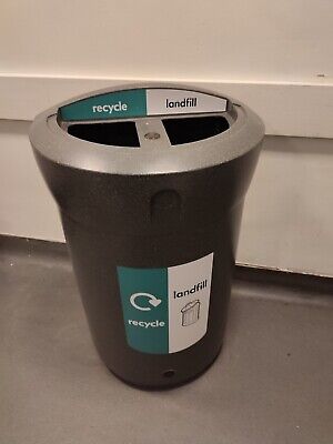 Glasdon Recycle/landfill/recycling Duo/dual Rubbish Bin • 10£