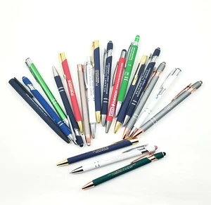 Bulk Lot - 5 LBS. Misprint Metal Assorted Retractable Pens - (Approx. 120 Pens)  - Picture 1 of 1