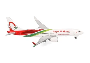New! Herpa 537797 Royal Air Maroc Boeing 737 MAX 8, reg. CN-MAX - 1:500 diecast - Picture 1 of 5