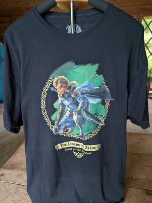 Camiseta para hombre The Legend Of Zelda Tears Of The Kingdom 2XL Link Crouching Pose  Foto 1 de 4