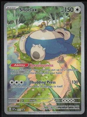 Snorlax - 051 Promo SV: Scarlet & Violet Promo Cards Holo LP-NM - Image 1 of 2