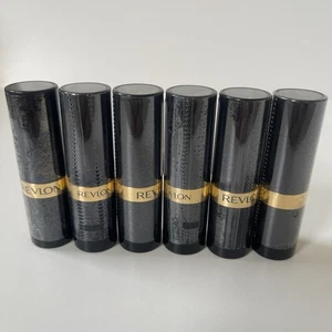 (6)SEALED Revlon Super Lustrous Lipstick 103-caramel,420-Blushed,630-Raisin Rage - Picture 1 of 10