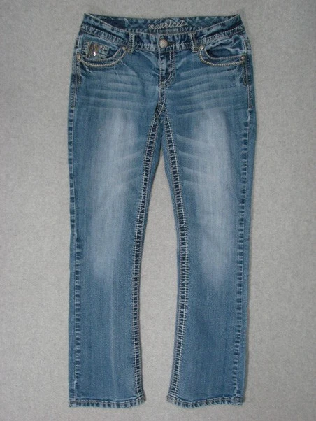 TC05451 **MAURICES** JEANS BOOT CUT MUJER talla 5/6S; JEANS SÓLIDOS Foto 1 de 4