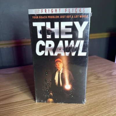 They Crawl (2002) VHS. Mickey Rourke & Grace Zabriskie Horror Vtg Rare Sealed  - Image 1 of 4