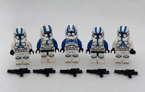LEGO Star Wars 501st Clone Trooper Minifiguras sw1094 sw1093 Lote de 5 - Imagen 1 de 3