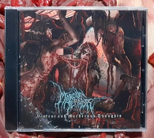 MORGUE TERROR - Pensamientos violentos y asesinos CD DEMO NY brutal death metal - Imagen 1 de 2