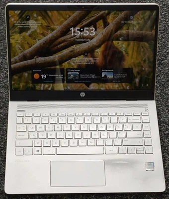 GOLD 14INCH HP MODEL 14-BF004NA CORE I5 7TH GEN 12GB 256GB NVMe SSD WIN 11 HOME - Image 1 of 4