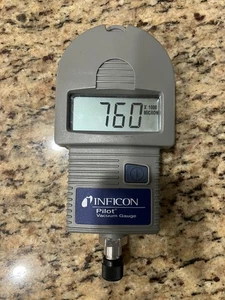 Inficon Pilot, Digital Vacuum Micron Gauge, With Case - Picture 1 of 17