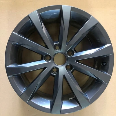 1x Llanta de aluminio 17 pulgadas 7.0" 5x112 43ET 5C0601025 VW Jetta Rim Wheel - Imagen 1 de 4