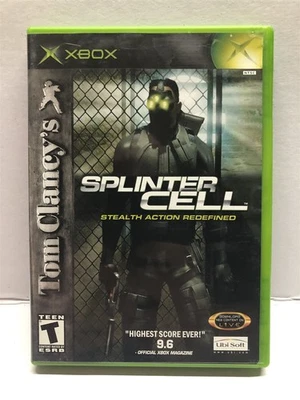 Tom Clancy's Splinter Cell (Microsoft Xbox 2002) Limpo Testado Funcionando Frete Grátis - Imagem 1 de 4