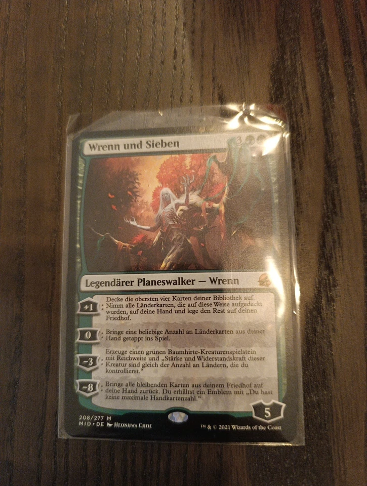 Wrenn Und Sieben Planeswalker Mystic Rare Innistrad 208/277 - Bild 1 von 1