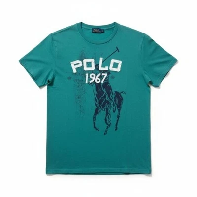 Camiseta Polo de Ralph Lauren Niños Estampado de Caballo Gráfico Grande 14-16 Manga Corta Foto 1 de 4