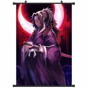 Anime Demon Slayer Kokushibo . Poster Scroll Wall Home Decor 60X90cm R04 - Picture 1 of 3