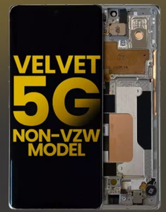 OEM AMOLED LCD Touch Screen Digitizer + Frame For LG 5G Velvet Non-Verizon UW✅US - Picture 1 of 3