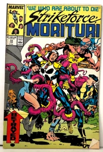 Strikeforce: Morituri #15 (Feb 1988, Marvel) - Picture 1 of 2