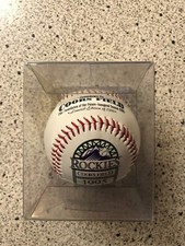 1995 Colorado Rockies MLB Baseball Coors Field Inaugural Year Fotoball Baseball