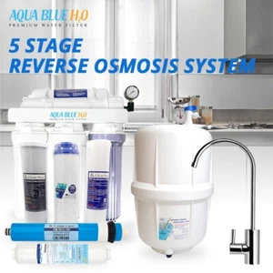 5 Stage Alkaline Undersink Reverse Osmosis Water Filter System - Picture 1 of 17