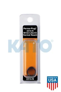 M14X1.25 X 1/2”  Perma-Plug Pack (1) for normal reach - Picture 1 of 5
