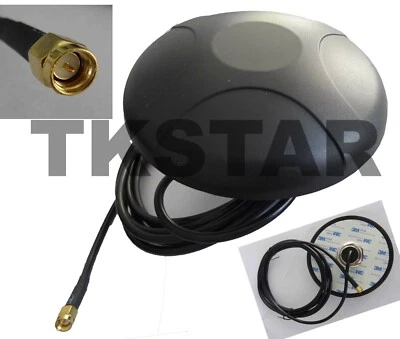 TKSTAR D-ITEC IP67 M2M Extrem LTE 4G GSM LKW Boot Dach Außen Antenne Verstärker 3m SMA Kabel