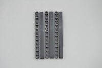 LEGO Technic 4552349 Liftarm Modified Thick T-Shaped Dark Grey 6 Pieces