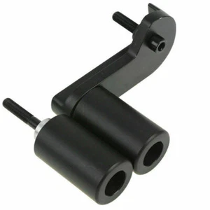 2x Black Frame Sliders Crash Protector Fit For Suzuki GSXR600 GSXR750 2006-2010 - Picture 1 of 9