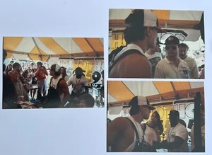 3 "Marky Mark" Wahlberg 1990er Original Candid Fotos Meet & Greet OOAK Vintage - Bild 1 von 24
