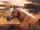 Carreaux d'accent et de décoration de cheval Kim McElroy My Radiant Dream Equine Art KMA011AT