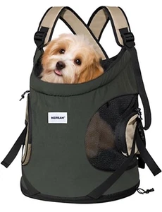 Dog Carrier Backpack for Small Dog,Front Pet Travel Backpack with Buckles Adjust - Picture 1 of 7
