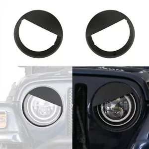 Par de cubiertas delanteras estilo ojos enojados para Jeep Wrangler TJ 1997-2007 - Imagen 1 de 11