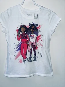 NWTS! Children’s Place Girl Squad Short Sleeve Size 10/12 - Picture 1 of 4