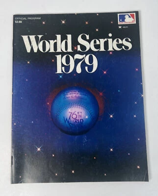 1979 World Series Official Program MLB 76th World Series Complete no Marks - Image 1 of 4